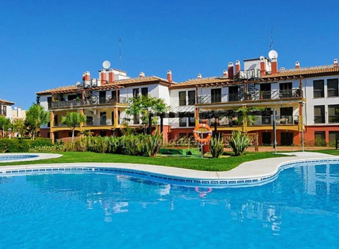 Apartamento Con Jardin Privado Y Acceso A Piscina Huelva Exterior photo