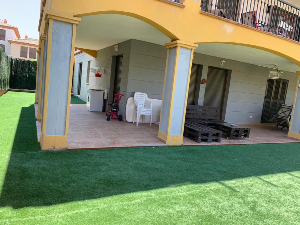 Apartamento Con Jardin Privado Y Acceso A Piscina Huelva Exterior photo