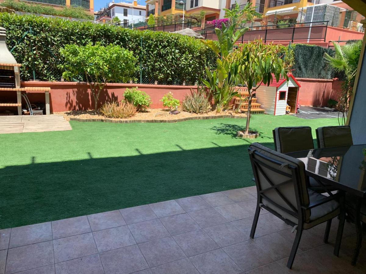 Apartamento Con Jardin Privado Y Acceso A Piscina Huelva Exterior photo